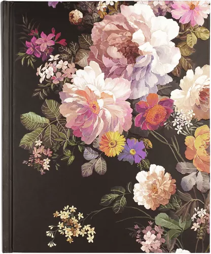 Midnight Floral, Over Sized Journal