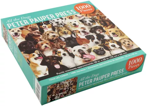 All The Dogs, 1000 Piece Puzzle
