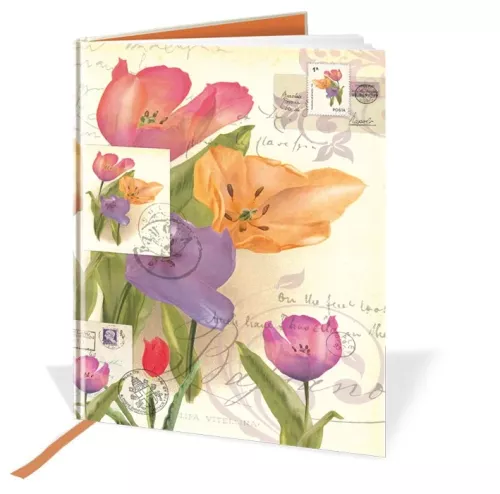 Tulips, Notebook A5, 8602