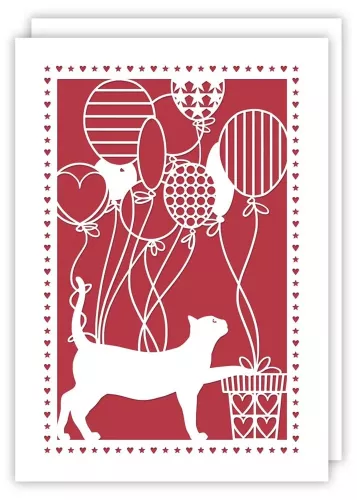 Cat and Balloons, Delicatissimo, 2878