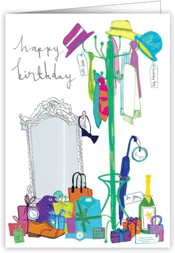Hallway, Greeting Card