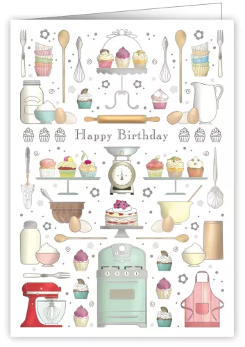 Baking Goods, Greeting Card