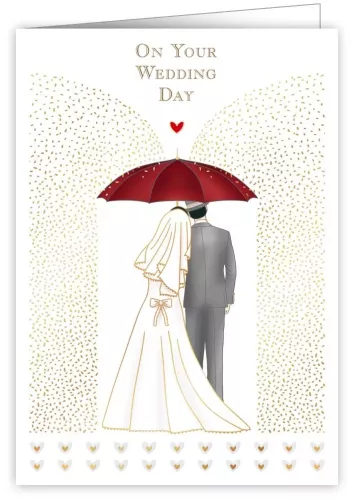 On Your Wedding Day, Greeting Card