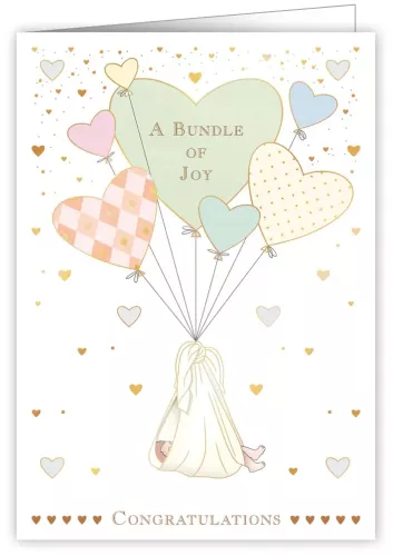 A Bundle of Joy, Greeting Card