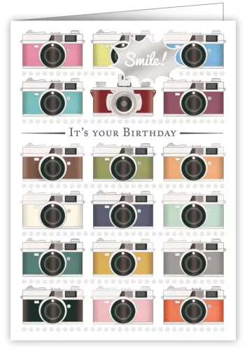 Camera, Greeting Card