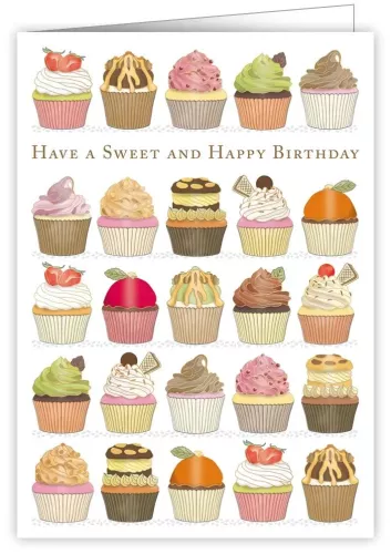 Cupcakes, Greeting Card