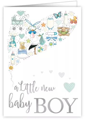 Baby Boy, Greeting Card