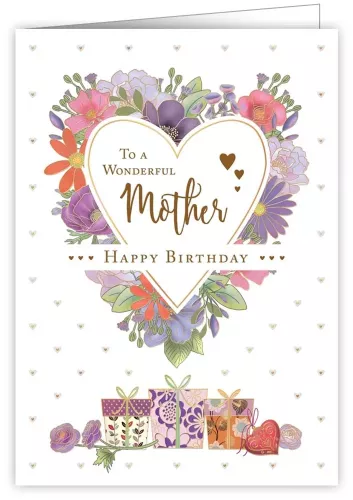 Happy Birthday Mother, Greeting Card
