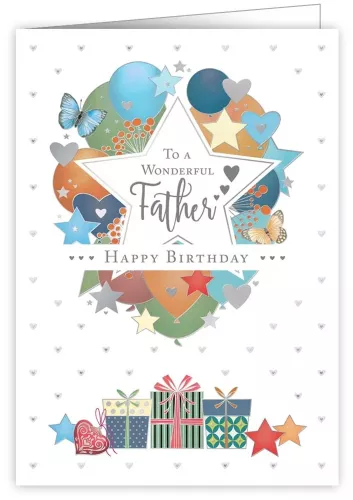 Happy Birthday Father, Greeting Card