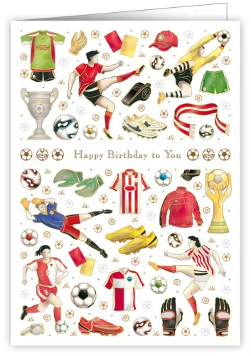 Football, Greeting Card