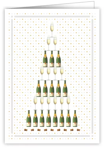 Champagne, Greeting Card