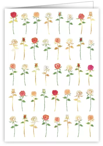Roses, Greeting Card