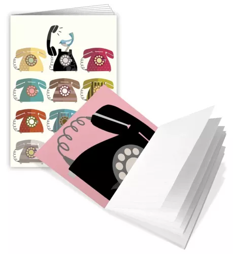 Telephones, Doodlebook A6, 5832