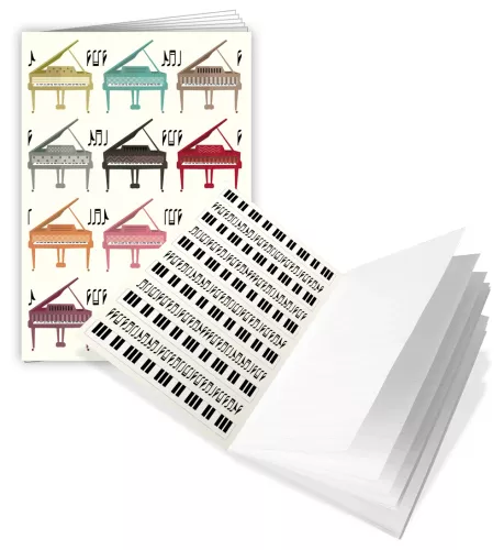 Doodlebook A6, Piano