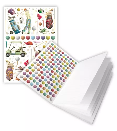 Golf, Doodlebook A6, 8683