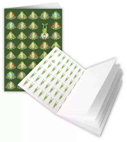 Frogs Doodlebook A6