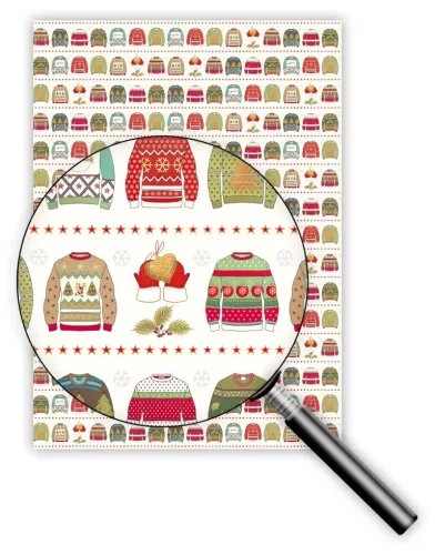 Xmas Wrapping Paper .50 x .70, 9696