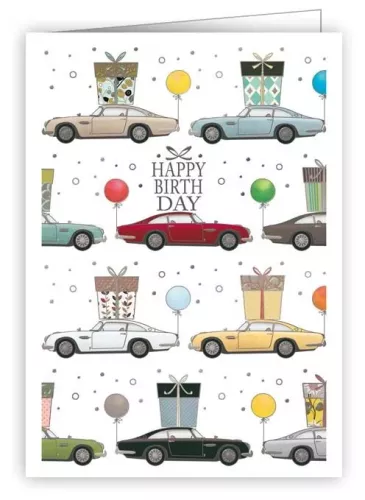 Happy Birthday Cars, Minicard
