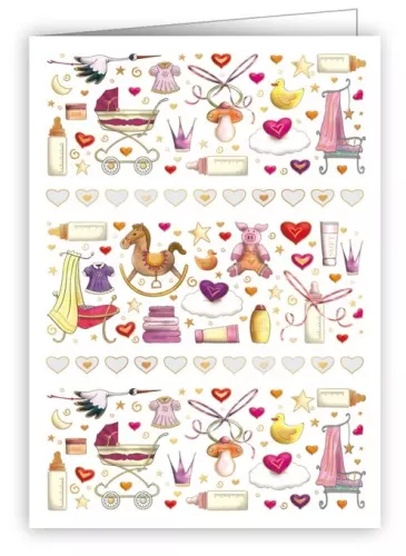 Baby Accessories, Mini Card