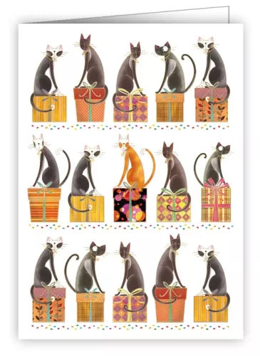 Cats on Gifts, Minicards Classic