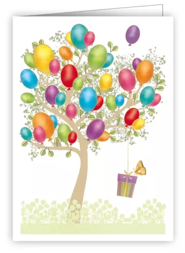 Balloon Tree, Mini card