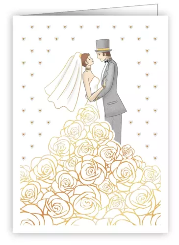 Wedding Couple, Minicard