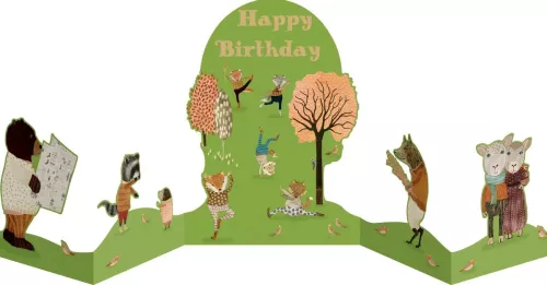 Park Life, Fold Out Card