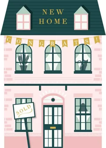 3D House Sold, Everyday Single Card