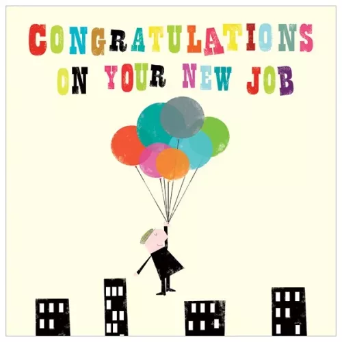 Congratultations On New Job       , Everyday Large Card