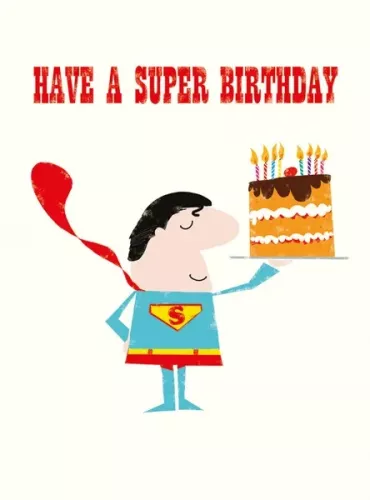 Super Birthday, Everyday Single Card