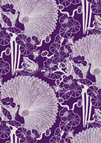 Purple Peacocks, Everyday Single Card