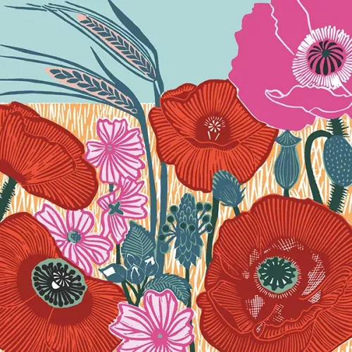 Wild Poppies, Everyday Single Card