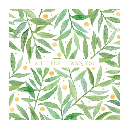 A Little Thank You, Everyday Single Card