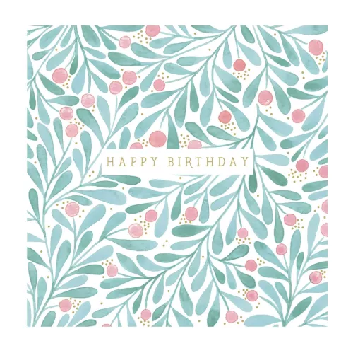 Hb Leaves & Berries, Everyday Single Card