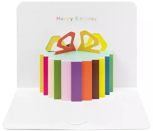 Present, 3D Greeting card
