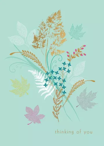 Thinking Of You Leaves, Everyday Single Card