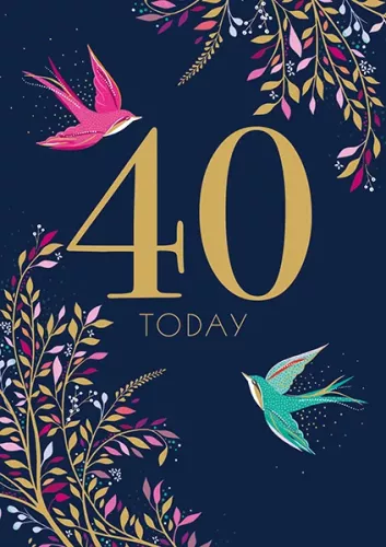 40Th, Everyday Single Card