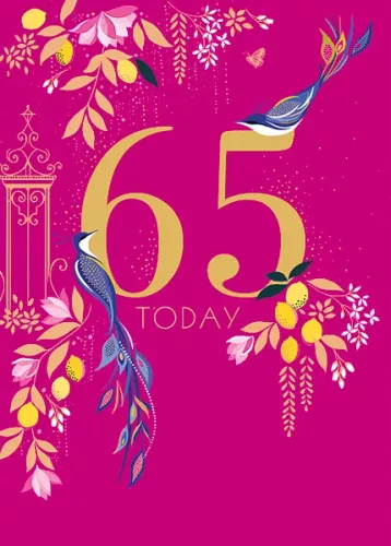 Age 65, Everyday Single Card