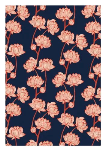 Blossom On Navy, Everyday Single Card