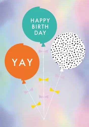 Hb Balloons, Everyday Single Card