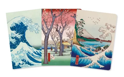 Japanese Woodblock Mini Notebook Collection