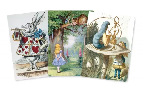 Alice in Wonderland Mini Notebook Collection
