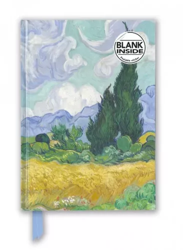 Vincent van Gogh: Wheat Field with Cypresses, Blank Notebooks