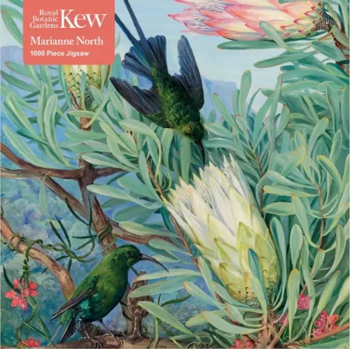 Kew Gardens' Marianne North: Honeyflowers and Honeysuckers	, 1000-piece jigsaws