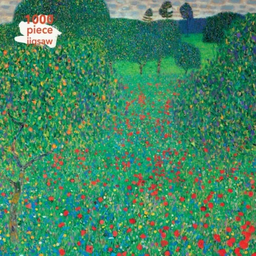 Gustav Klimt: Poppy Field, 1000-piece jigsaws