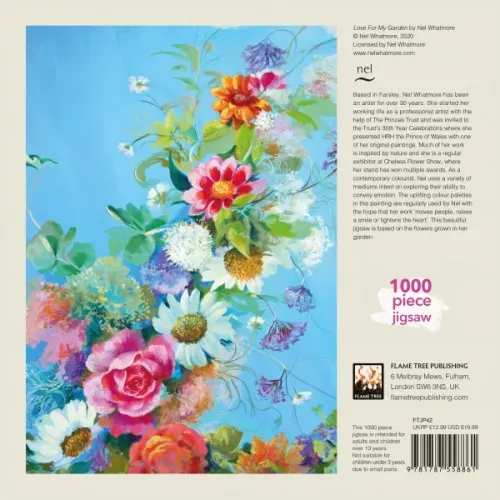 Nel Whatmore: Love For My Garden, 1000-piece jigsaws