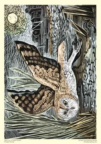 Angela Harding: March Owl, 1000-piece jigsaws