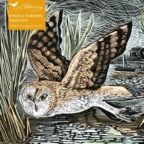 Angela Harding: March Owl, 1000-piece jigsaws