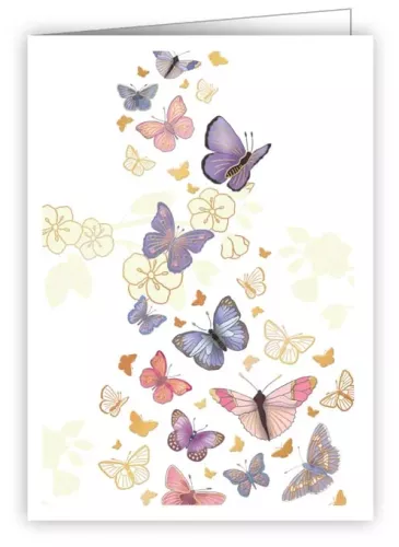 Purple Butterflies, Minicards