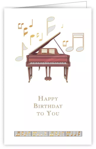 Happy Birthday To You, Piano, Midi, Greeting Card